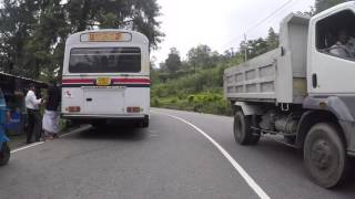 Sri Lanka Route Gampola Dewon falls gopro / Sri Lanka Road Gampola Dewon falls, Gopro