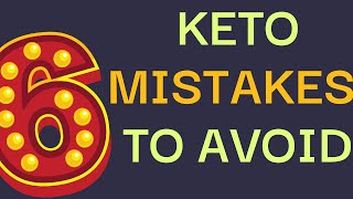 Keto Diet Mistakes to Avoid