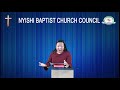 Bible Message in Nyishi/ Mrs. Khoda Ampi/ Nyishi Baptist Church Council