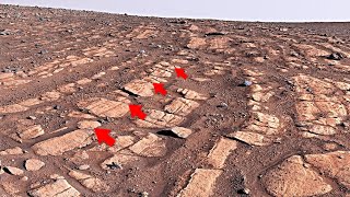 Mars Curved Rock Layers Tell Tales of Ancient Rivers