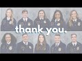 Thank you, Louisiana FFA.