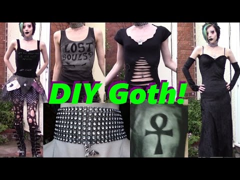 Goth on a Budget: Easy DIY Clothing! Goth on a Budget: Easy DIY Clothing!