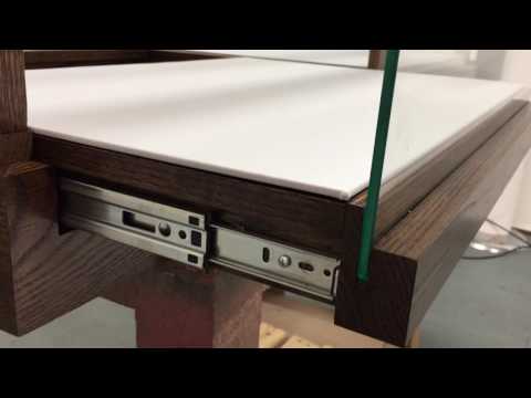 Pull Out Deck Demonstration For Jewelry Display Cases Pull Out Deck Demonstration For Jewelry Display Cases