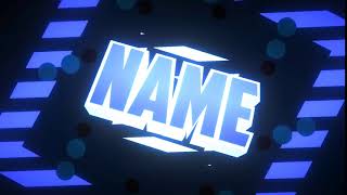 Chill Blue 2D Intro Template - No Software Required / Free Download]