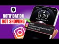 How to Fix Instagram Notification Not Showing Up on iPhone Lock Screen