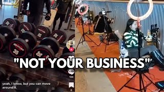 Called Out For Filming In The Gym