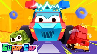 The Super Magnet Car | Car Cartoon | Kids Cartoons \u0026 Kids Songs | Super Car- Cars World