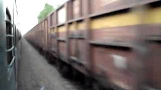 IRFCA-A goods train with a WAG-9