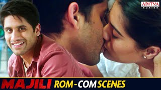 Majili Hindi Dubbed Movie Rom-Com Scenes | Naga Chaitanya, Samantha | Aditya Movies
