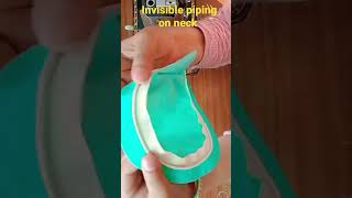 गोल गला invisible piping-7 #invisible #shortsfeed #poojanarwal #viral #ytshorts #stitching #trending