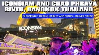 BANGKOK VLOG | EXPLORING ICONSIAM FOOD+SHOP AND CHAO PHRAYA DINNER CRUISE EXPERIENCE | JANUARY 2025