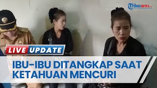 Wanita Berbaju Hitam Tertangkap Basah Saat Mencuri di Pasar Pamijahan Bogor, Sudah Diincar Pegadang