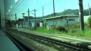 JR長崎本線 車窓 新鳥栖駅～中原駅（817系ワンマン)