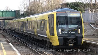 (4K) Mersey Rail Electric Trains Class 507s And 777s Around Liverpool On The 09/03/2024