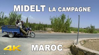 🇲🇦  MIDELT | La Campagne | MAROC | 4K