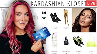 I Shopped Kim Kardashian’s Closet for YOU 🔴 LIVE STREAM 🔴