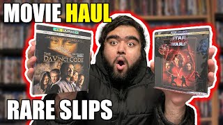 RARE 4K Slipcover Haul | Movie Pickups