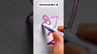 Drawing mouse step by step #youtubeshorts #shorts #viralvideo