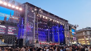 Concerto per Milano, Filarmonica Della Scala, Piazza del Duomo - Part 1 #concertopermilano2023