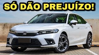 5 CARROS QUE SÓ ESTÃO DANDO PREJUÍZO AS MONTADORAS! NÃO VENDEM NADA!