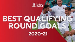 INCREDIBLE OVERHEAD KICK 🤯 Best Qualifying Round Goals 2020-21 | Emirates FA Cup 20-21