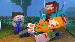 The minecraft life of Steve and Alex | Top 5 Best sad stories | Minecraft animat