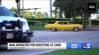 Naples man arrested for shooting at cars on Vanderbilt Beach Road