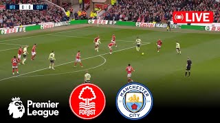 Nottingham Forest vs Manchester City | English Premier League 2023/24 | Epl Live | Efootball Pes 21
