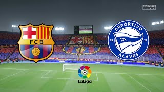 La Liga 2021/22 - FC Barcelona Vs Alaves - 30th October 2021 - FIFA 22