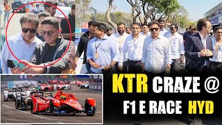 Minister KTR Presents Trophy To Hyderabad E Prix Winners | Formula E World Championship | Hybiz tv