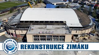 Rekonstrukce zimního stadionu v reportáži České televize