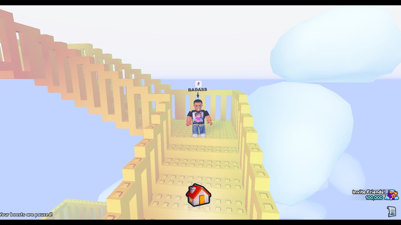 Climbing Stairway To Heaven Pet Simulator 99! - YouTube