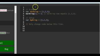 Modify Array Data With Indexes, freeCodeCamp Basic Javascript