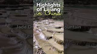 Lijiang Yunnan Spring Travel Highlights #shorts #chinavlog