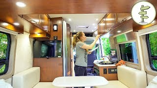 Trying out a Crazy $100K Camper Van - Full Tour