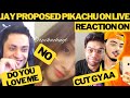 Mr JayPlays Proposed dr Pikachu on Live Stream | Star Anonymous and Ducky Reaction on it | Live dare