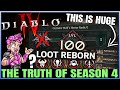 Diablo 4 - The REAL Season 4  Theme is Actually... - FAST Lvl 100, Actual New Endgame, Drama & More!