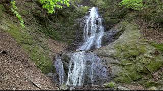 山梨県　南アルプス市　芦安　御勅使川　御庵沢支流　三段の滝