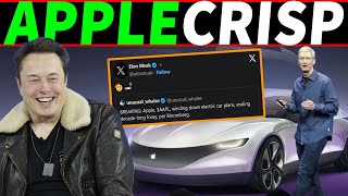 Apple just KILLED their Electric Car Project // Elon's LAUGHING, Toyota Relaxing