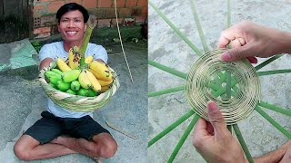 Handmade Bamboo Basket, design craft 29丨 Bamboo Woodworking Art