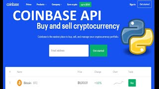 Coinbase API with Python | #22 (Python for Finance #4)