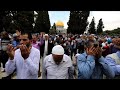 Worshippers pray at Al-Aqsa on third Friday of Ramadan