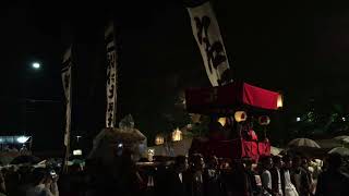 平成29年度 御坊祭 本祭 名屋組 宮入 2017.10.5