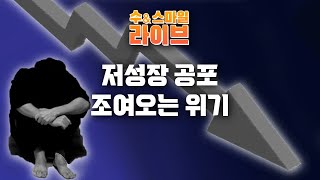 수앤스마일 라이브) 이제 저성장 실감나나? 사방에서 조여오는 삶의 공포(24.12.03)