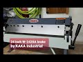 The KAKA Industrial 24 inch pan and box brake.  W-2420A