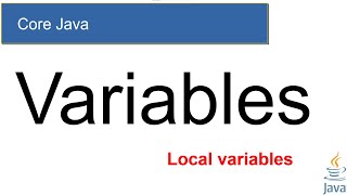 #41 - A2A LEARNER || Core Java - local variables