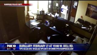 Surprise Police appear on FOX 10’s Morning Show, "Warrant Wednesday"