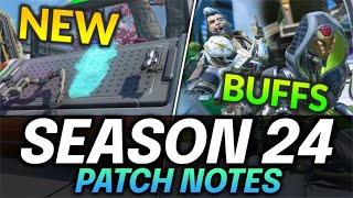 SEASON 24 PATCH NOTES BREAKDOWN! The START of Ash and Ballistic META - Apex Legends Guide