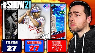 I USED PLAYERS WITH THE SAME NUMBER IN MLB THE SHOW 21 DIAMOND DYNASTY...