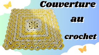 Couverture au crochet / tutorial